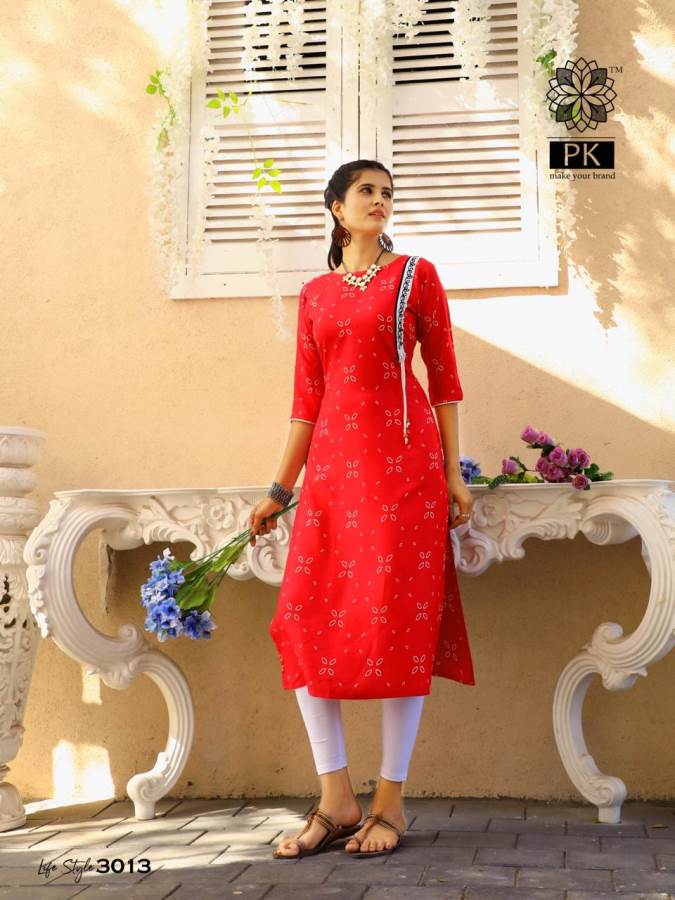 Aradhna Lifestyle 3 Heavy Rayon Casual Wear Kurti Collection